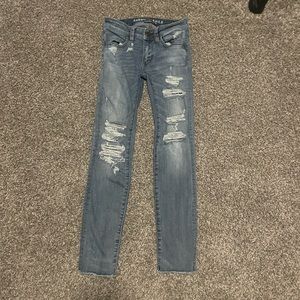 American Eagle Outfitters Super Super Stretch Jegging Crop 00